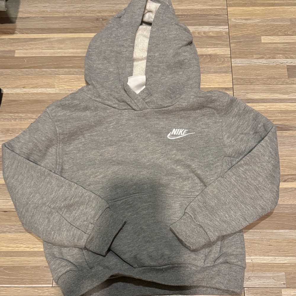 Nike Heather Gray Pullover Hoodie 4T